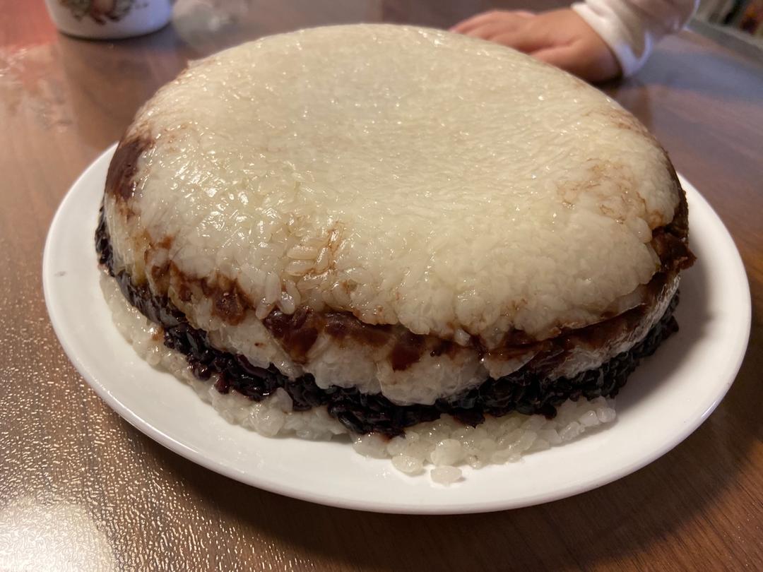 红枣豆沙切糕