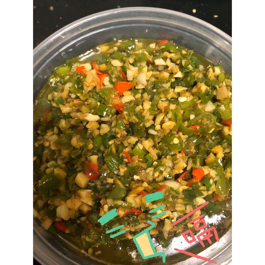 下饭神器蒜蓉辣椒酱