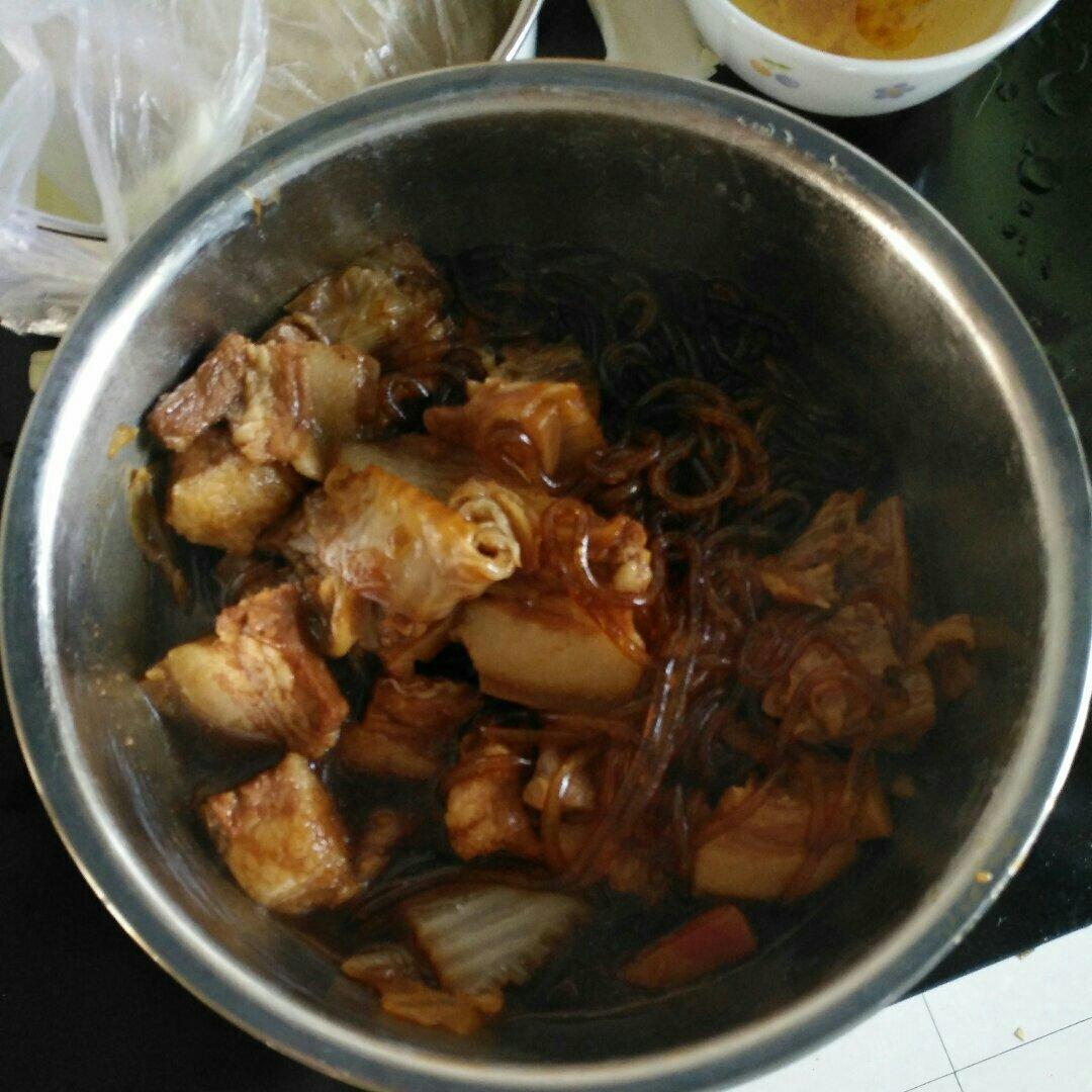 猪肉白菜炖粉条