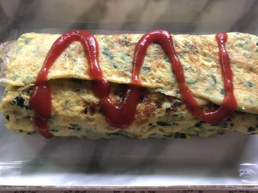 菠菜厚蛋烧