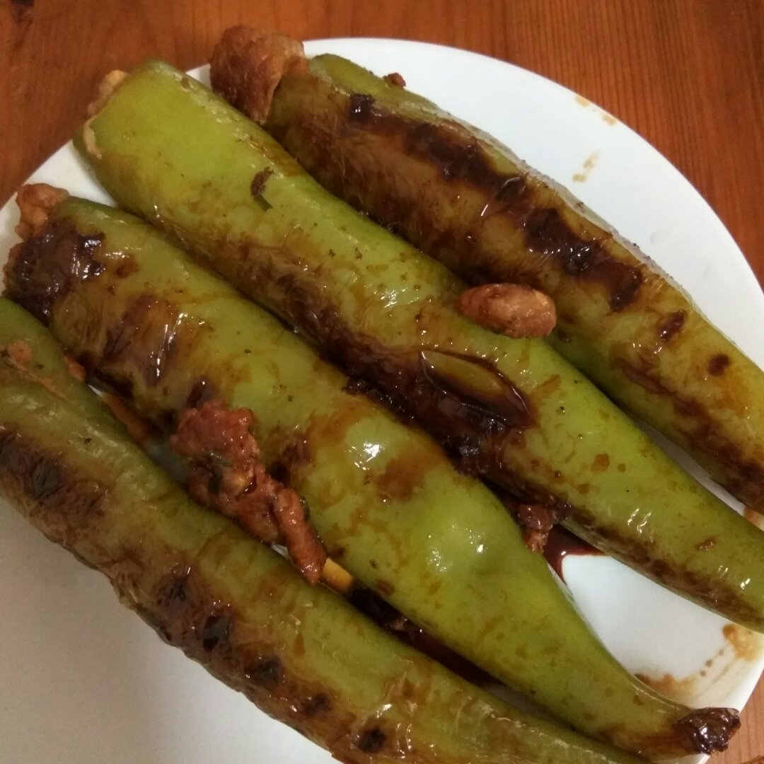 下饭菜肴--青椒酿肉