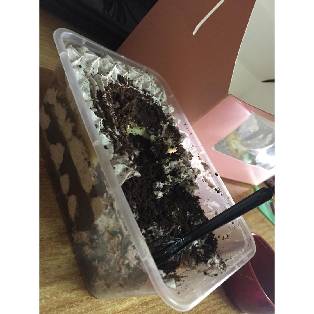 好吃到流泪的奥利奥咸奶油盒子蛋糕