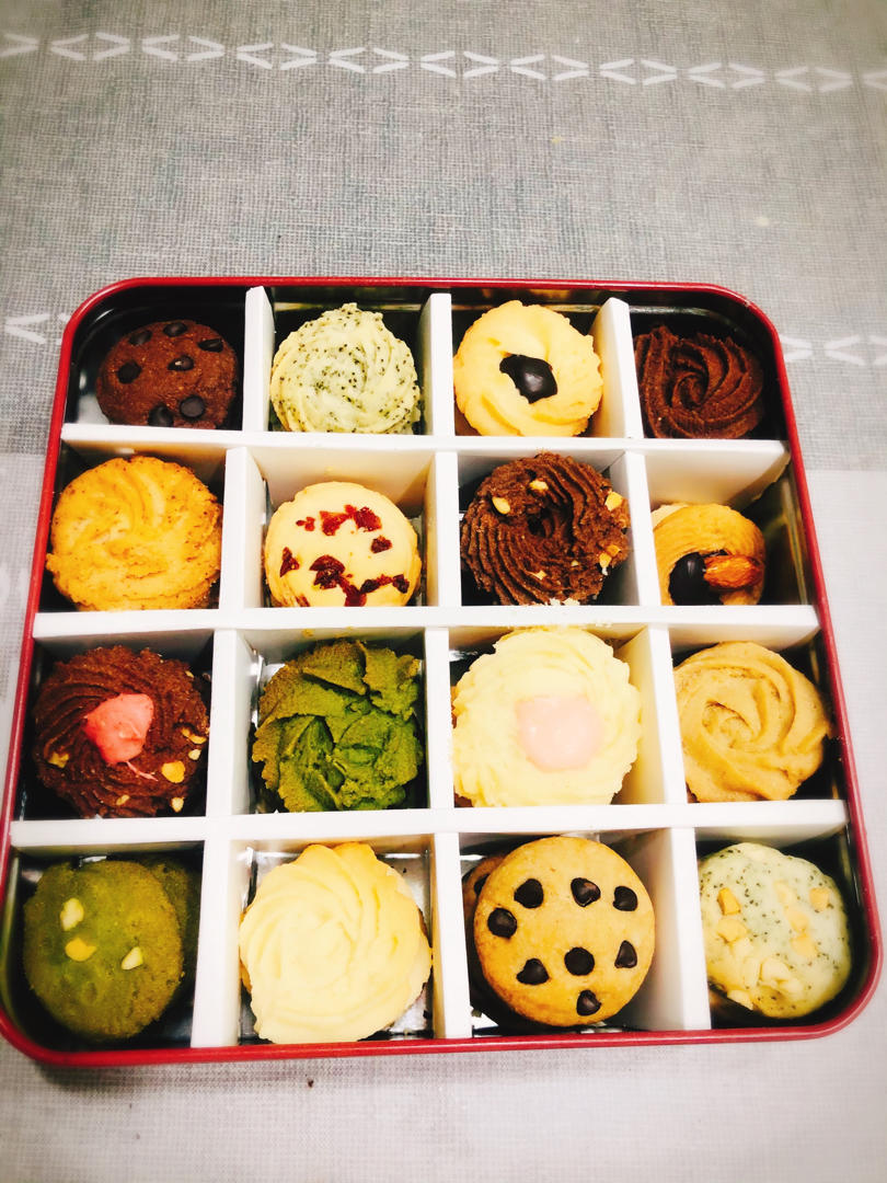 零失败花纹超级立体的黄油曲奇