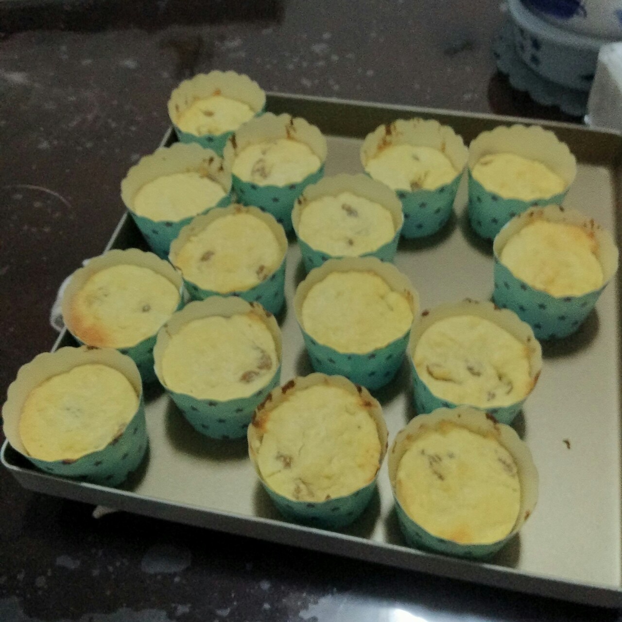 0失败的葡萄干麦芬