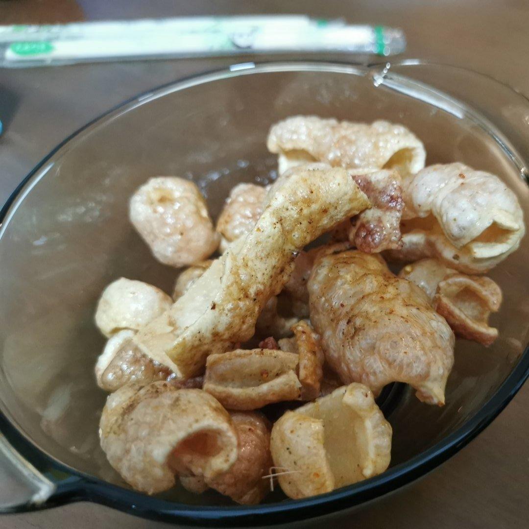 空气炸锅版无油炸猪皮