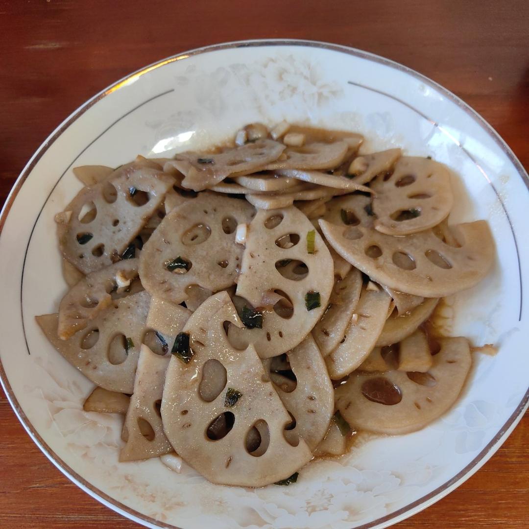 最简单味道惊艳的糖醋藕片