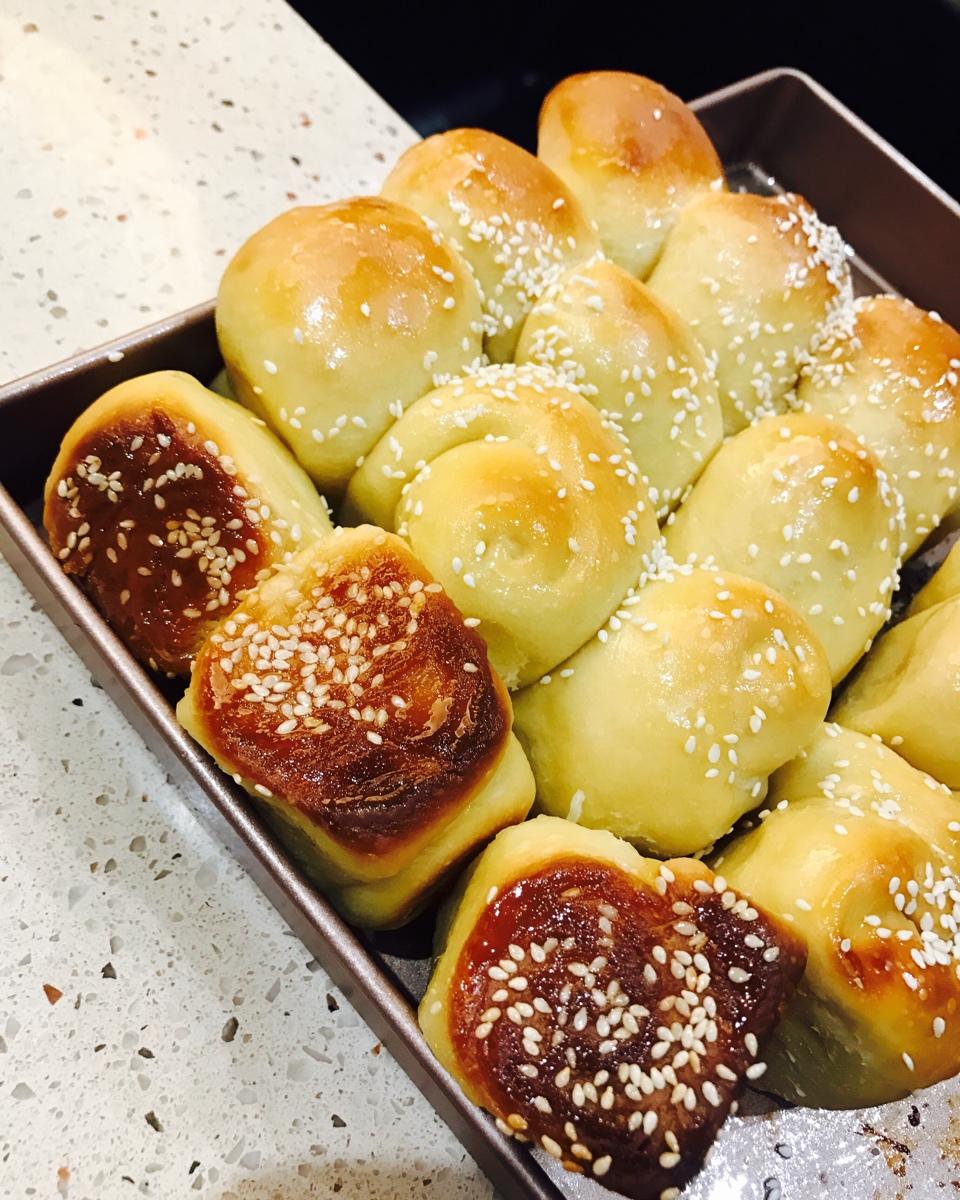 蜂蜜脆底小面包