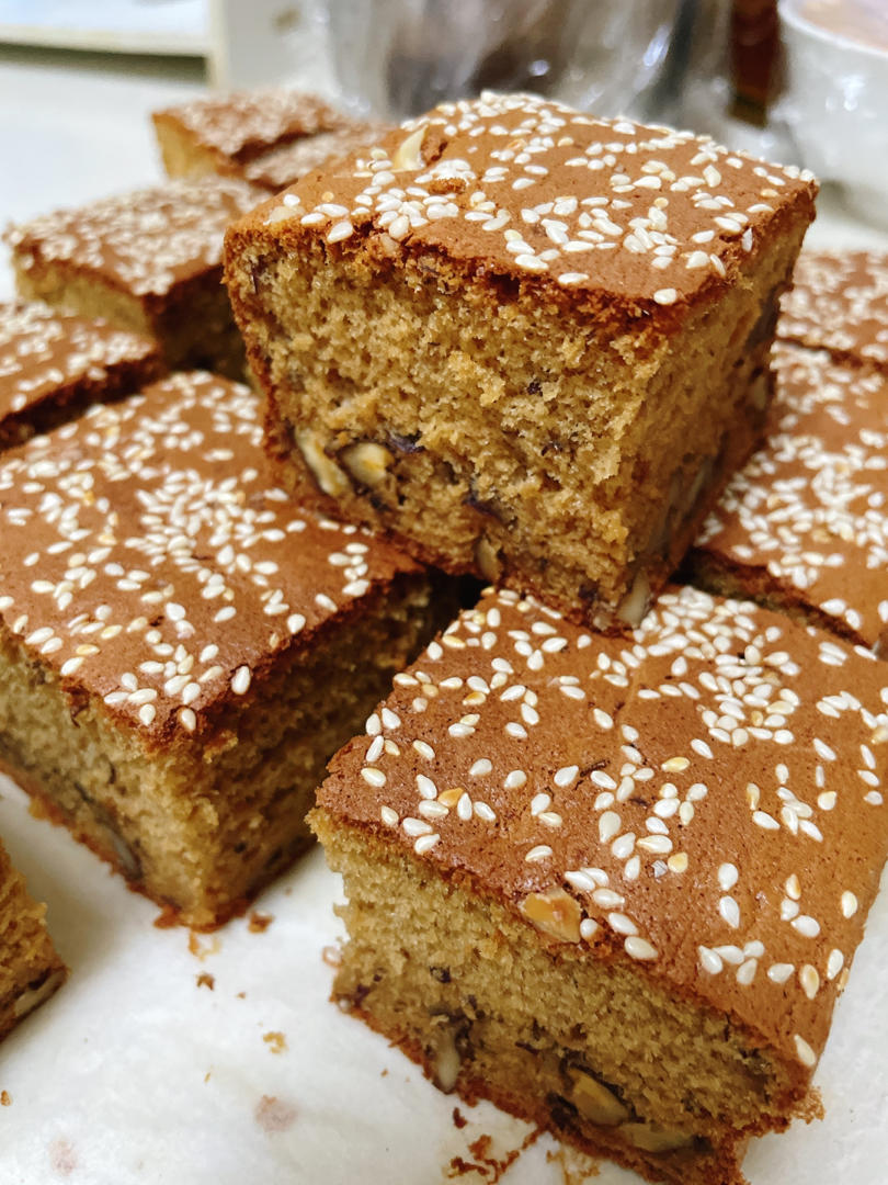 腾腾安安做的记忆中的老味道红枣糕