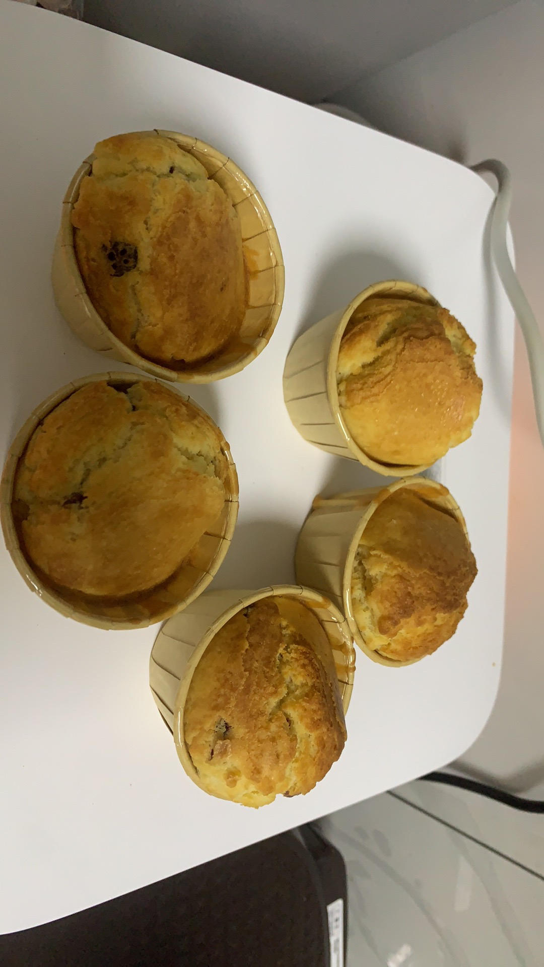 空气炸锅纸杯麦芬蛋糕（超简单）