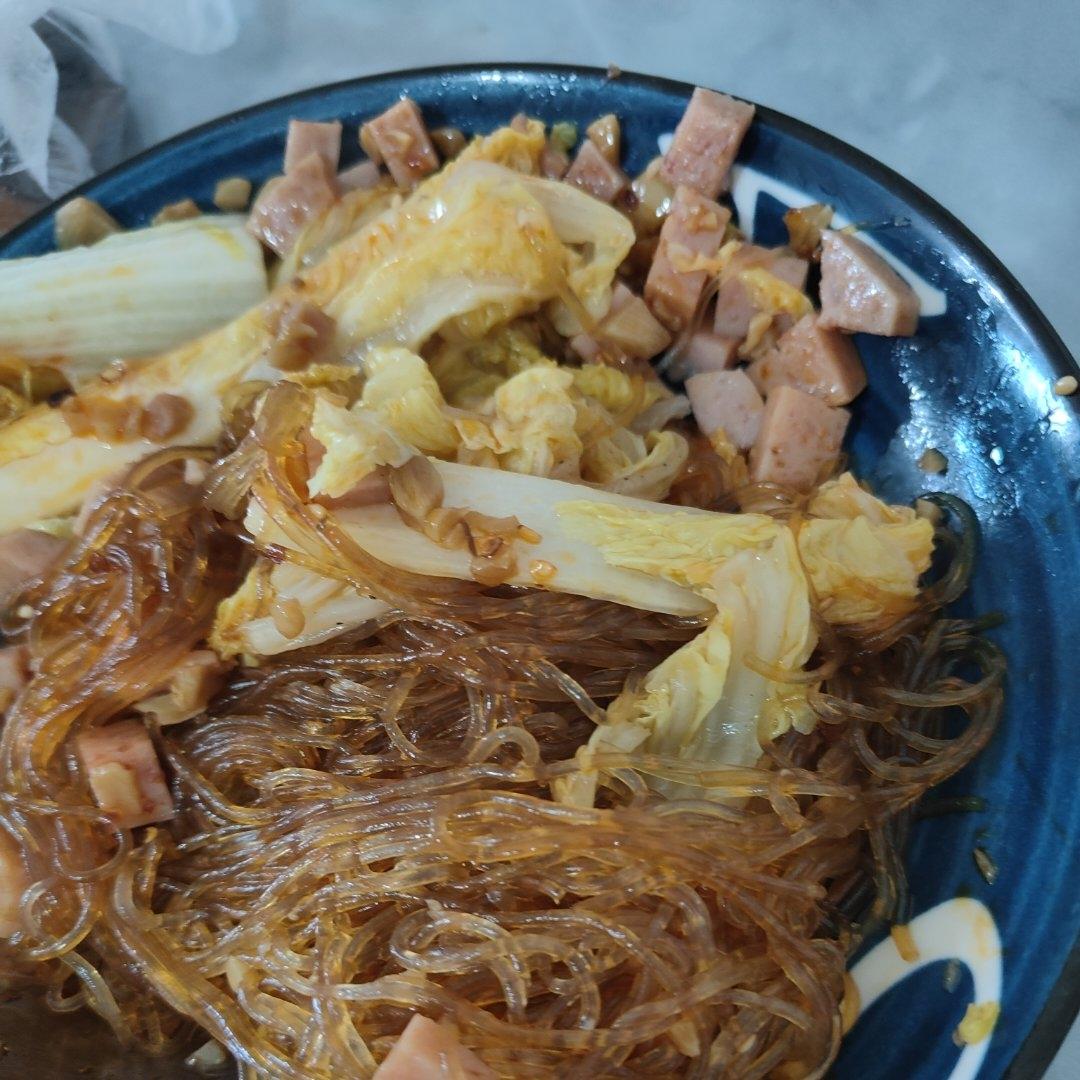 蒜蓉粉丝娃娃菜