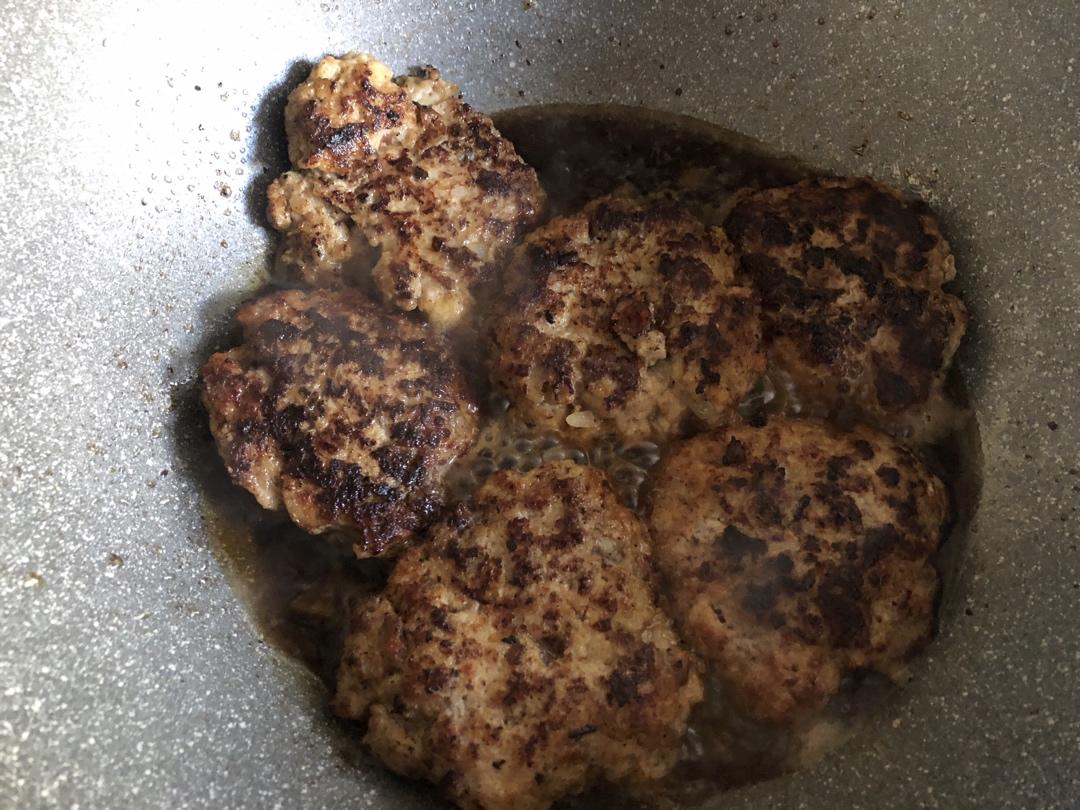 日式汉堡肉