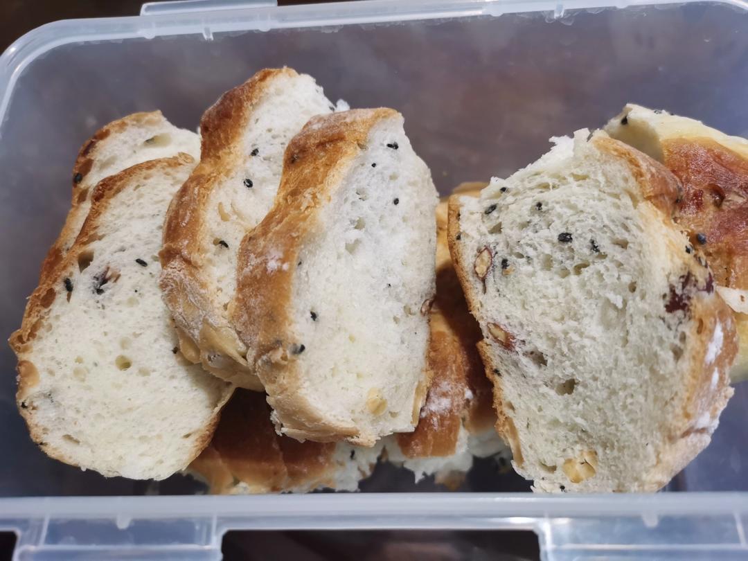 低卡烘焙——手揉👌快手坚果软欧