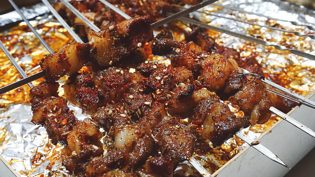 烤羊肉串
（烤箱版）