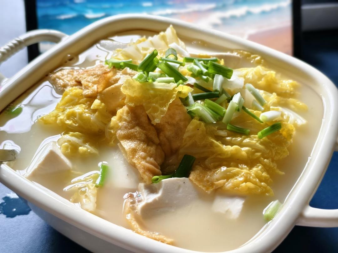白菜炖豆腐