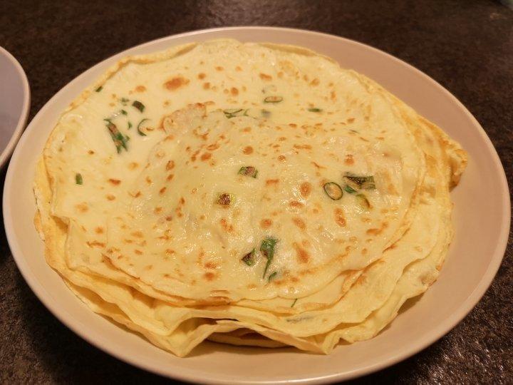 鸡蛋葱花饼
