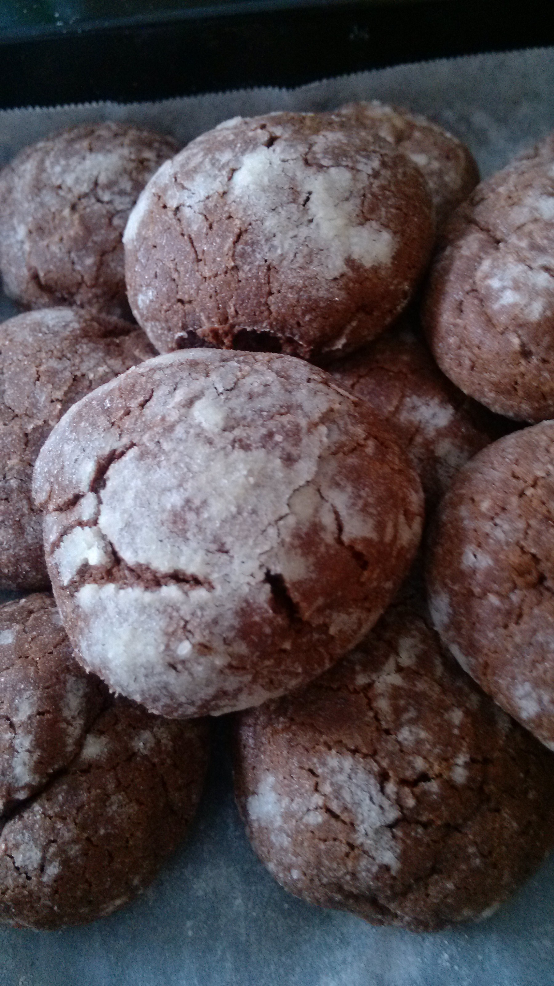 巧克力裂纹曲奇