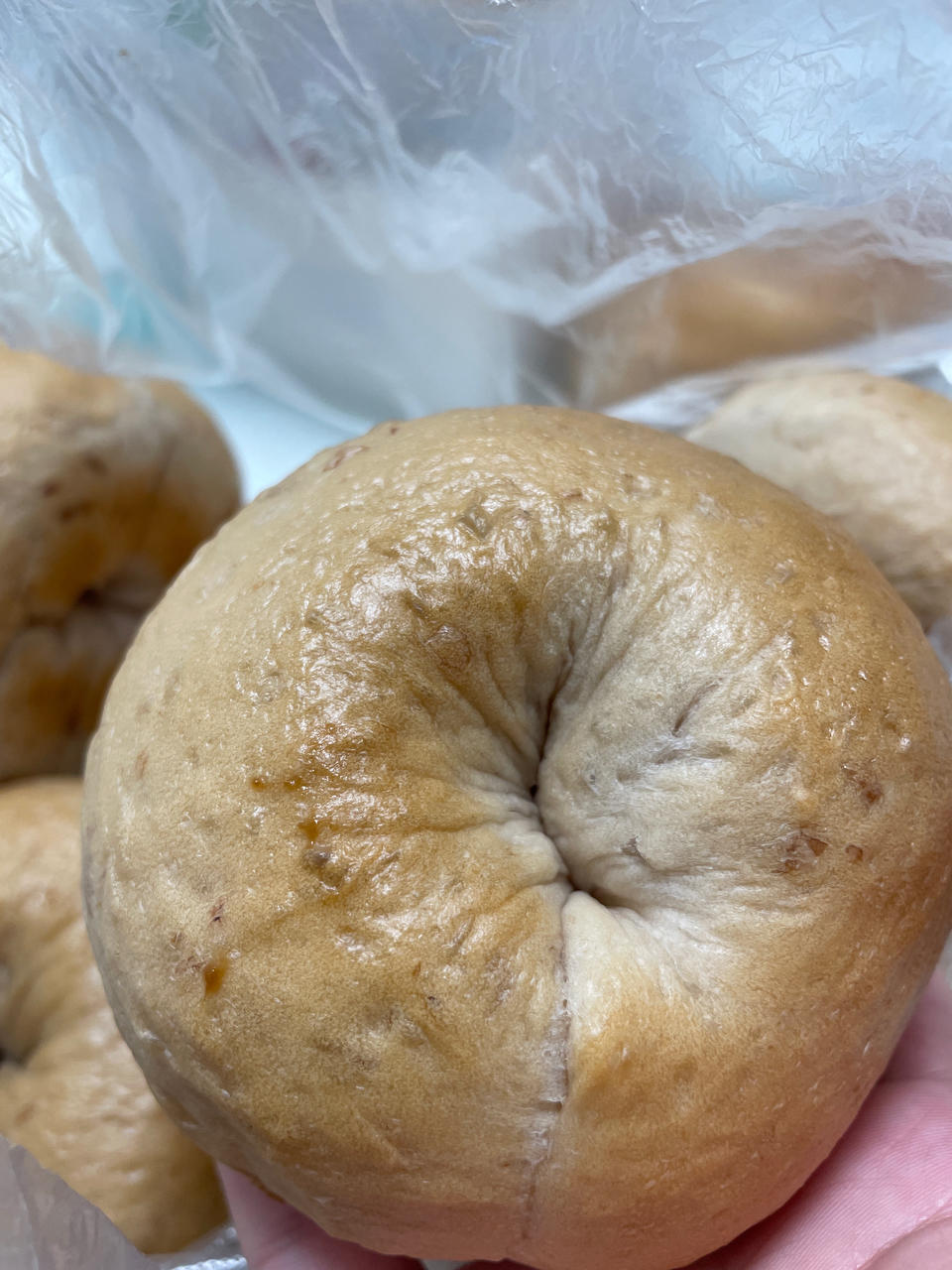 玫瑰乳酪贝果「黑糖玫瑰贝果」