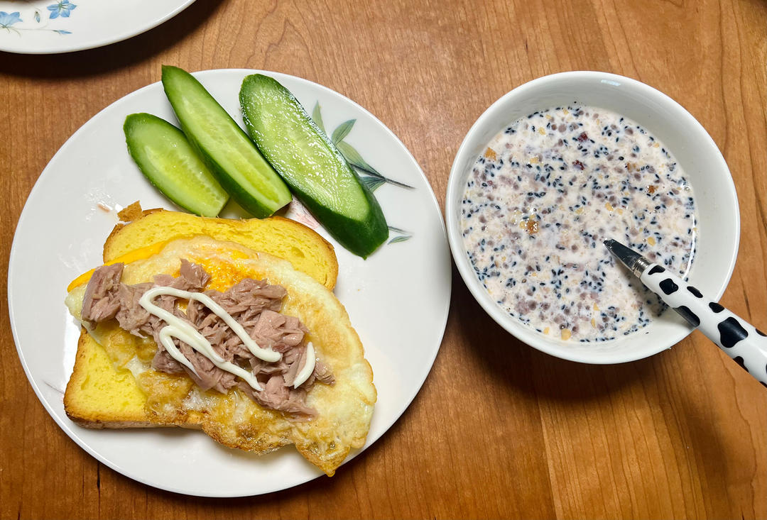 开学啦，吃早餐啦