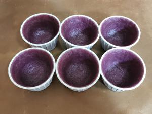 薇薇甜🌸“只属于你”紫薯芋泥狗狗布丁杯的做法 步骤9