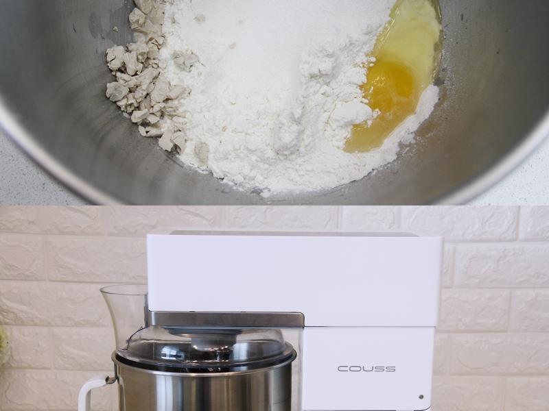 纯奶手撕吐司的做法 步骤1