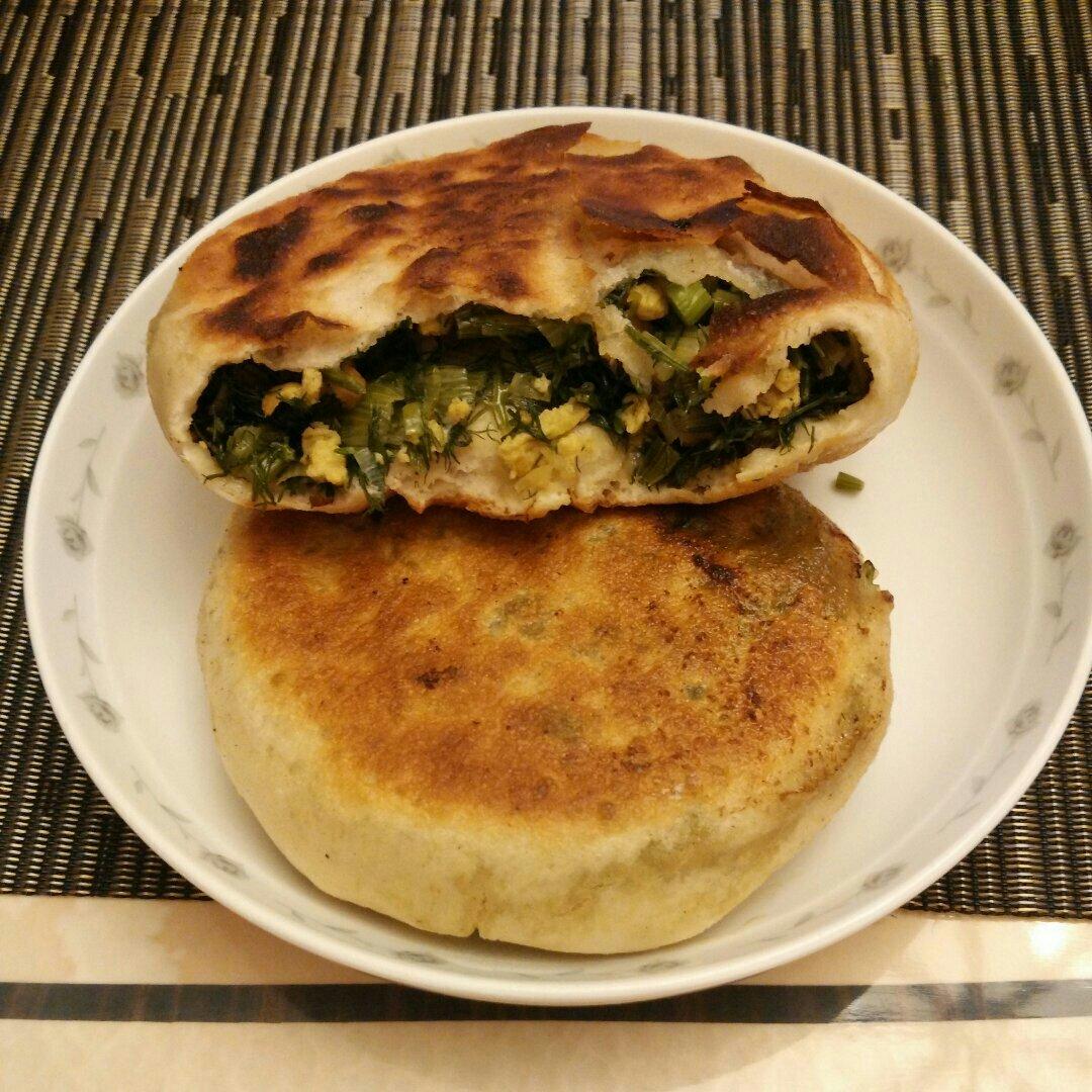 妈妈的味道：茴香鸡蛋馅饼