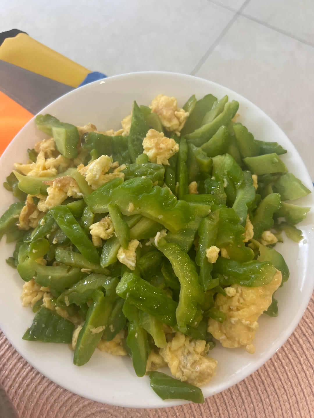 苦瓜炒蛋（清火菜）