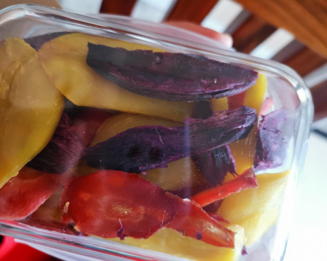 番薯萝卜干（烤箱）
