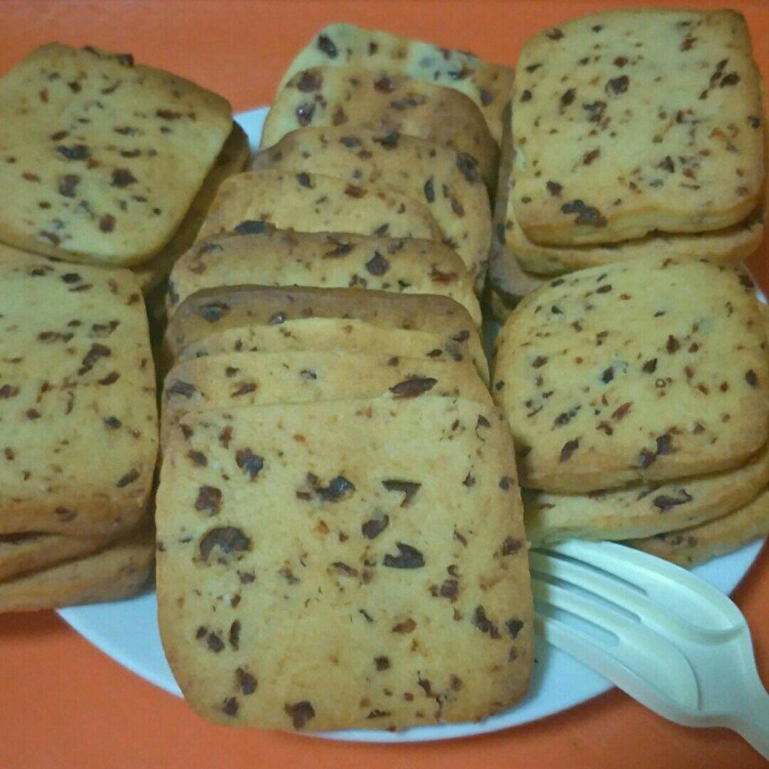 低糖少油版蔓越莓饼干