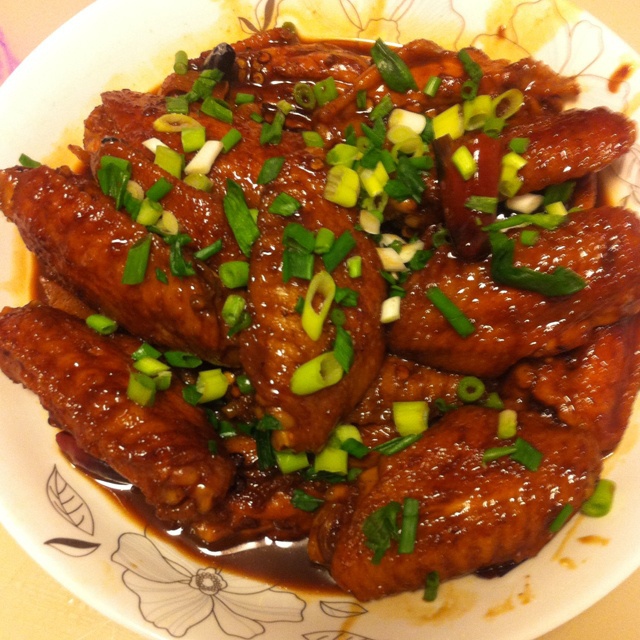 做完美自己做的可乐鸡翅