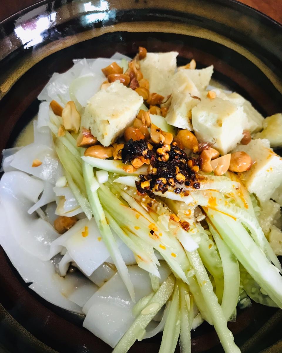 自制凉皮（含洗面、不洗面两种方法）