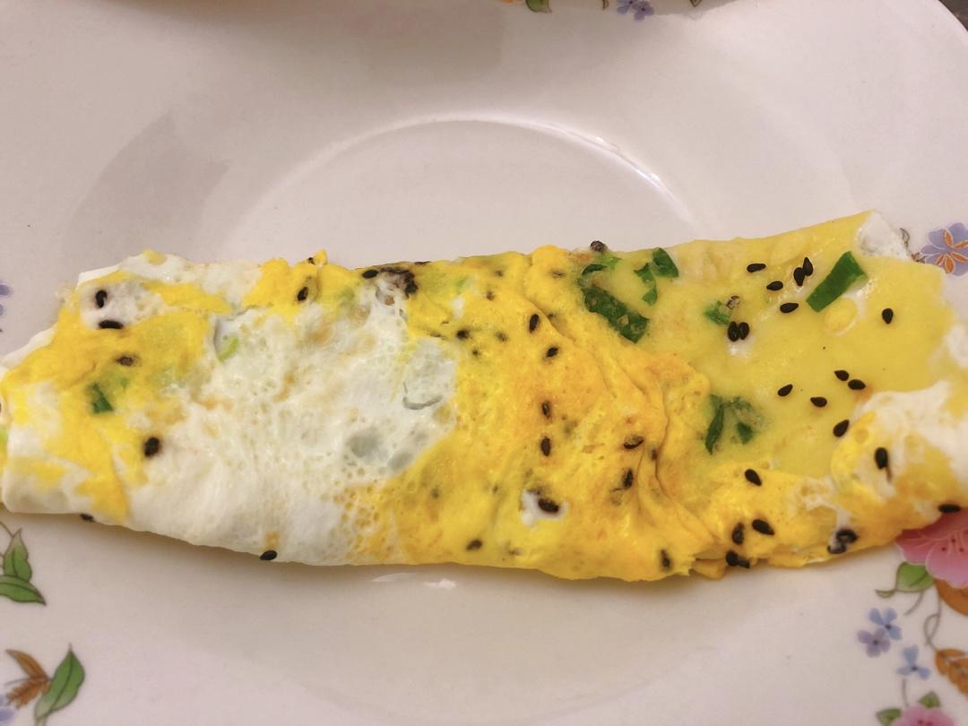 快手营养早餐  香煎鸡蛋饼 儿童早餐 宝宝辅食 小学生早餐