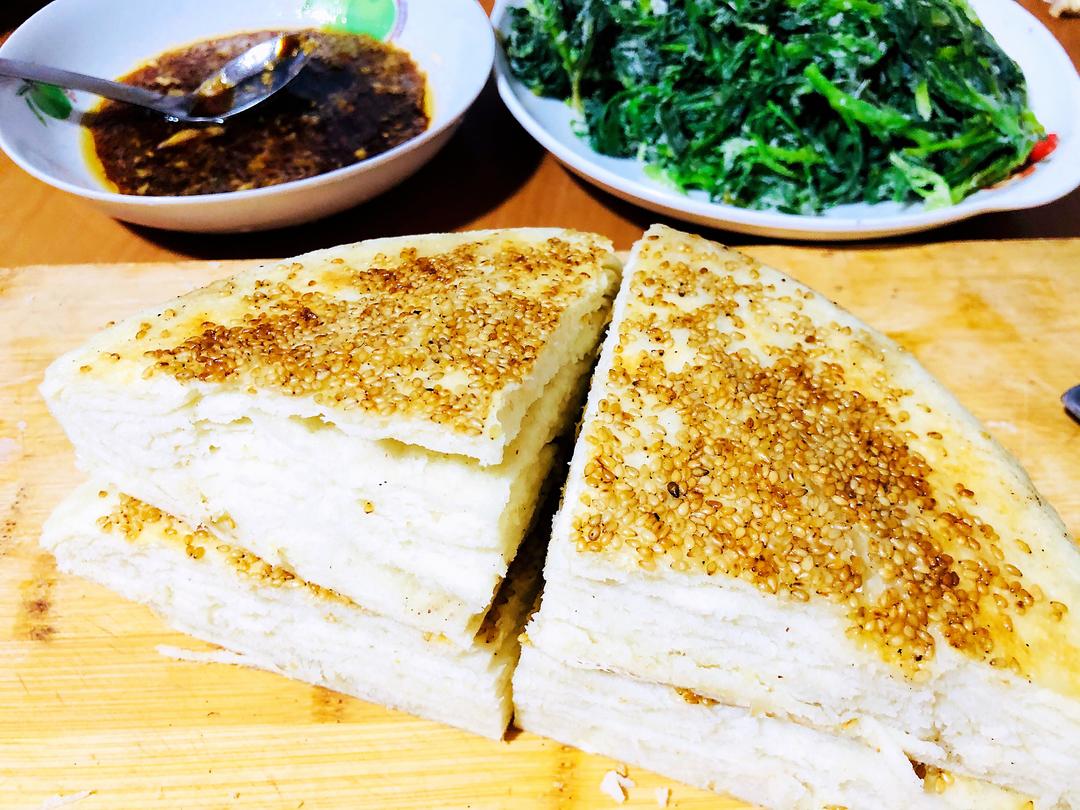发面千层饼的做法