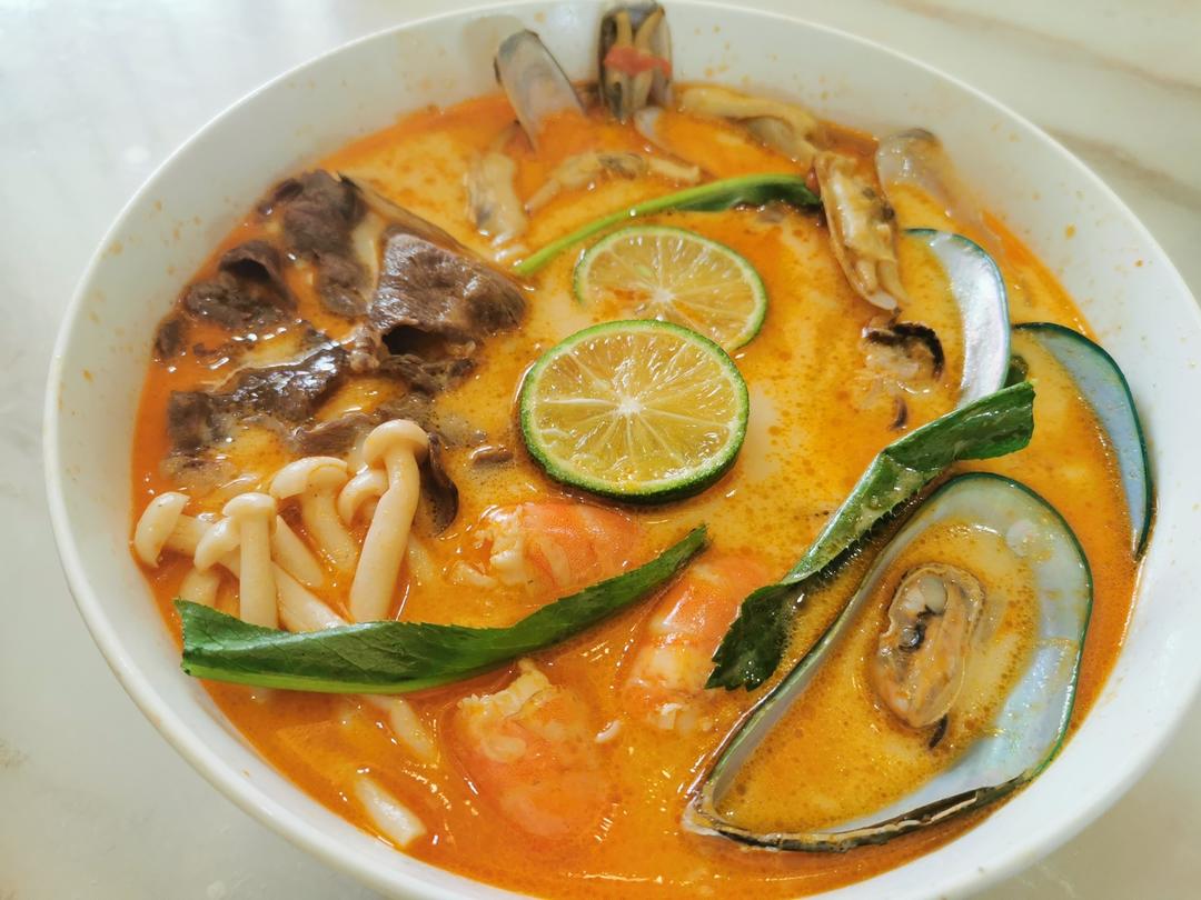 被夸爆的冬阴功汤【泰国学厨】超级好操作！