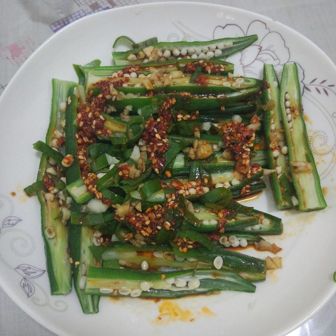 家常菜～蒜香秋葵