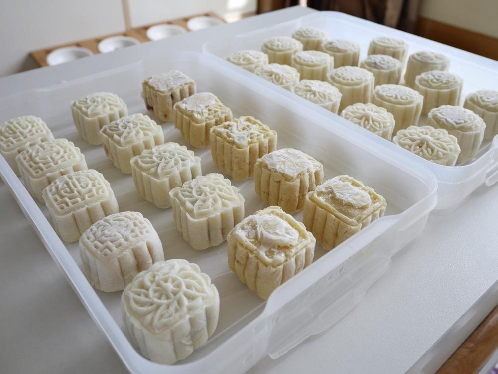 海盐太妃冰皮月饼