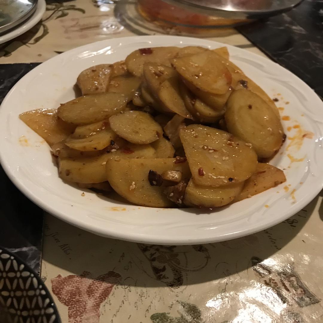 干锅土豆片