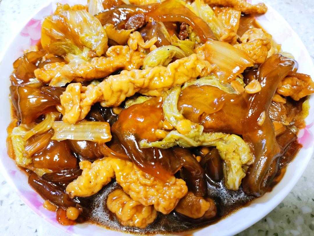 小酥肉炖白菜