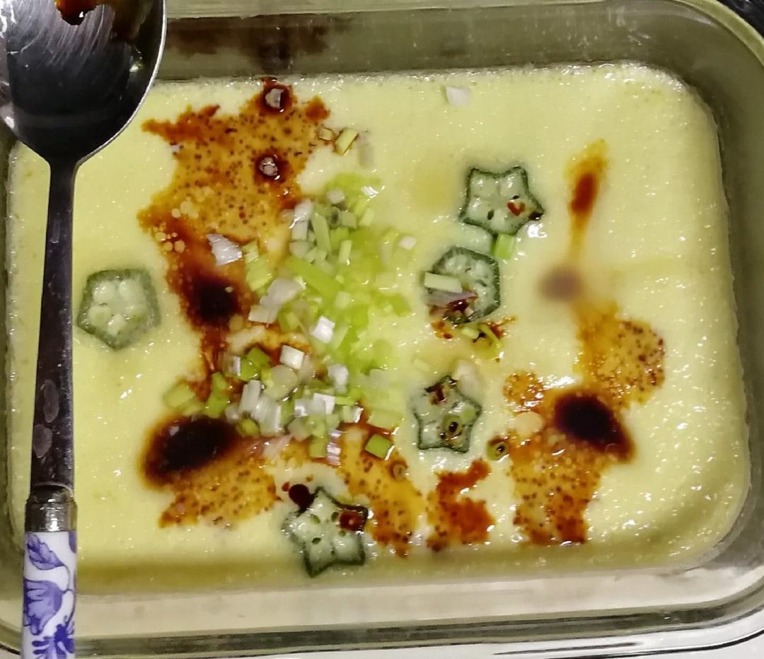 滑嫩嫩的蒸蛋羹