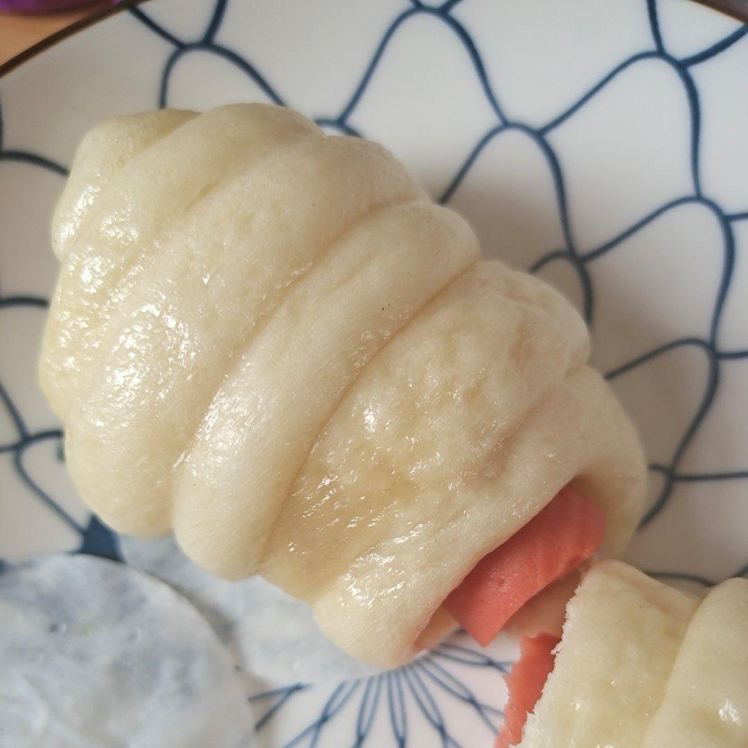 火腿肠卷+腊肠卷+葱花花卷（小视频）