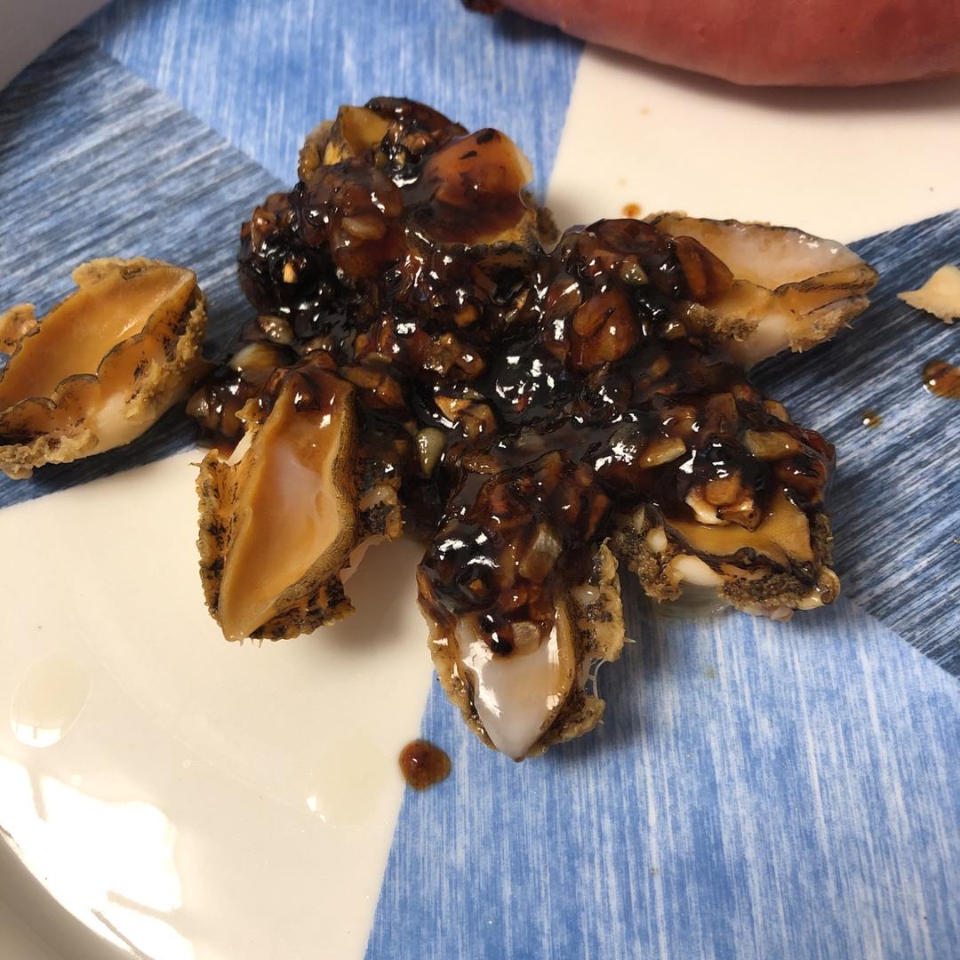 蒜蓉蚝汁鲍鱼