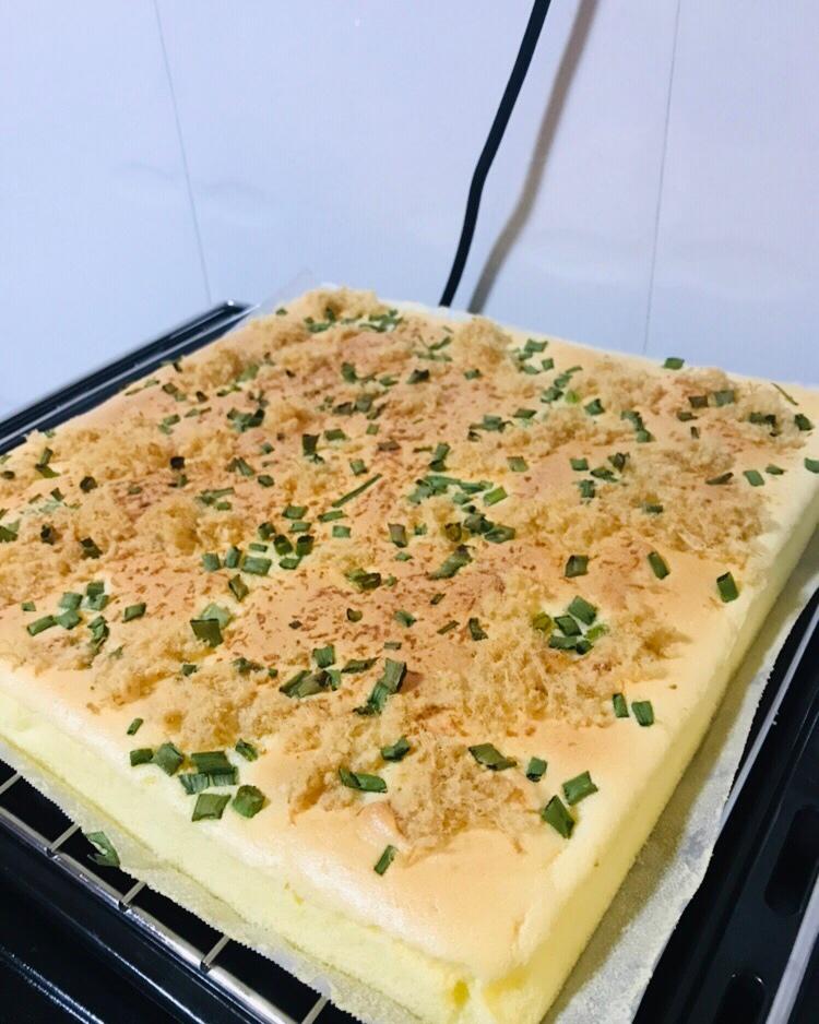 葱香肉松蛋糕卷（女侠森森版）后蛋法