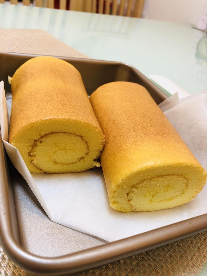基础原味蛋糕卷