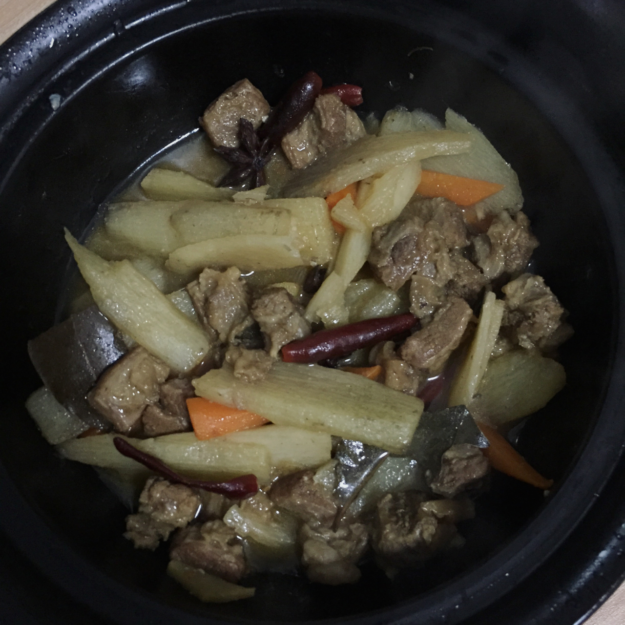 红焖羊肉山药