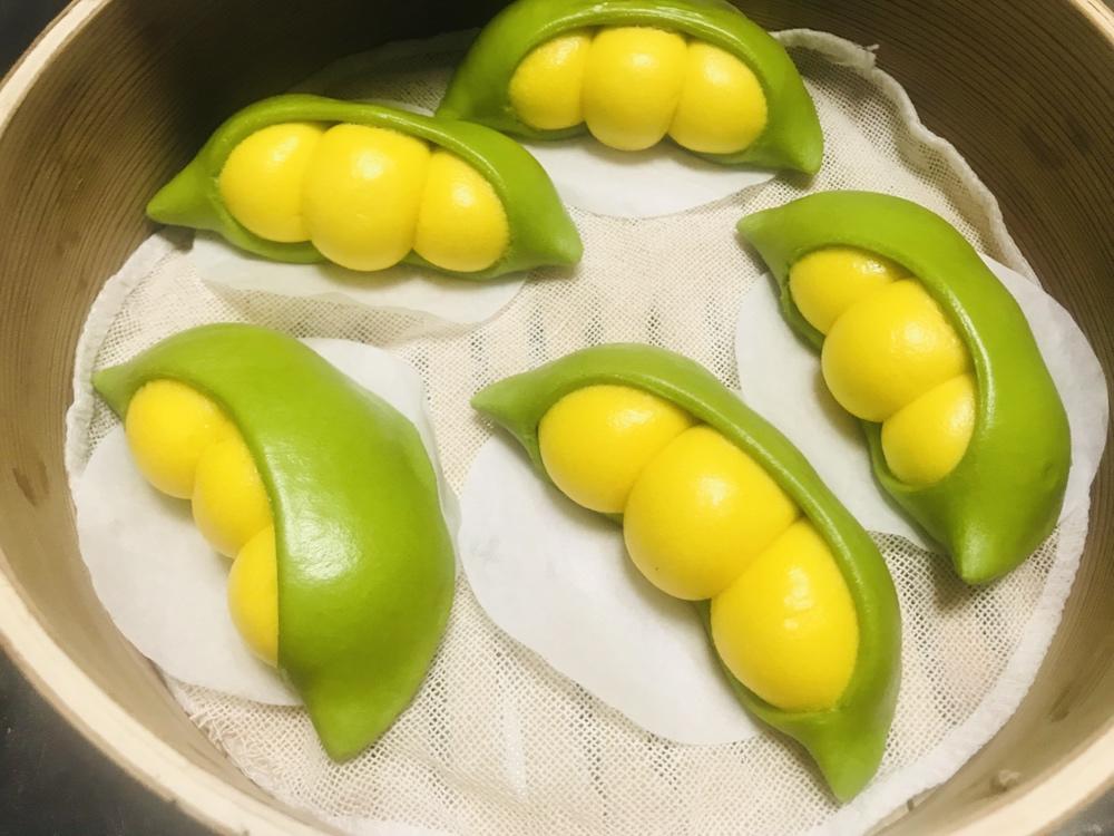 豌豆荚馒头