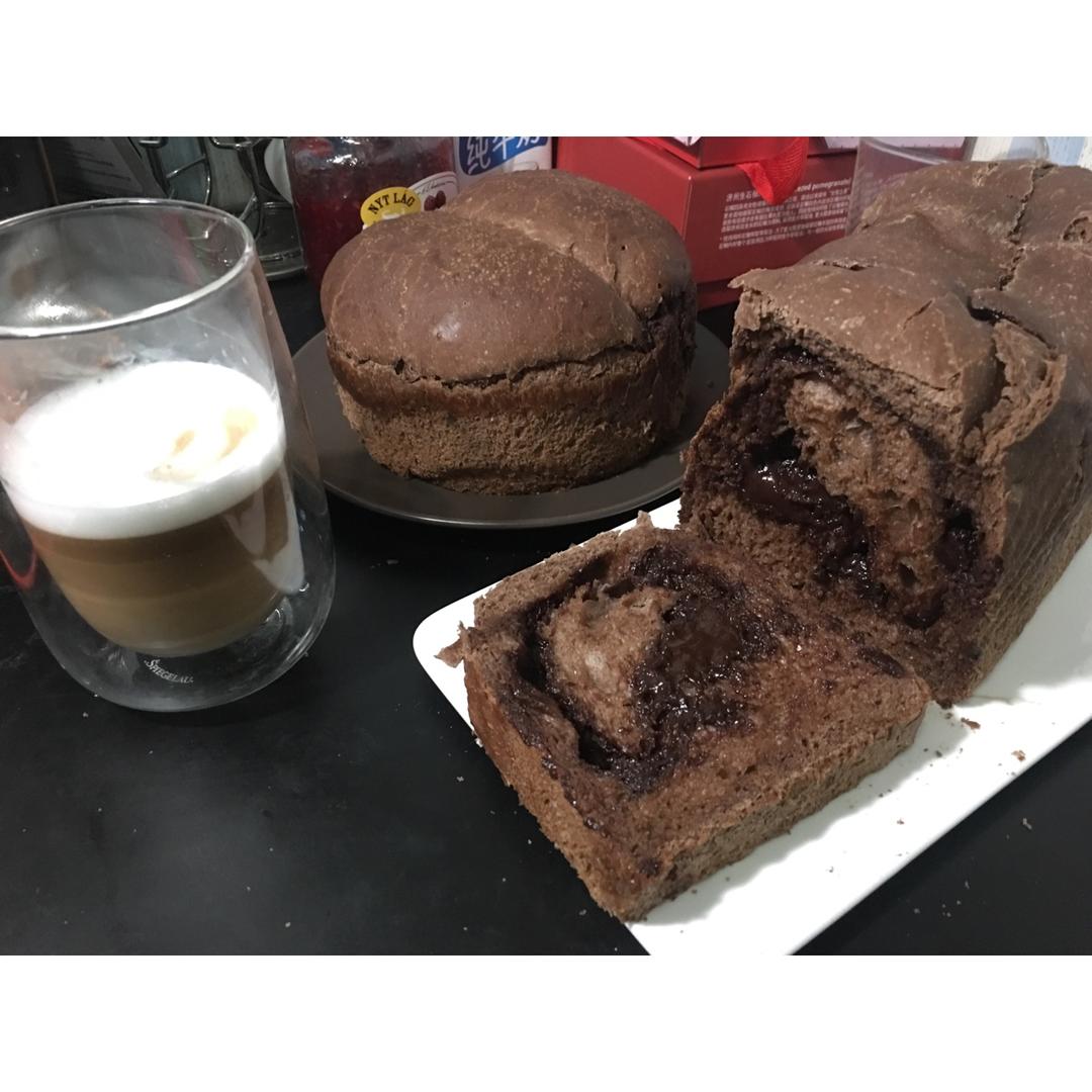 火遍Instagram的爆浆巧克力吐司~附原味吐司配方