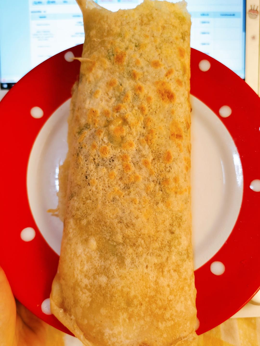 4块钱搞定绝味【菜煎饼】，香到梦里还在馋！
