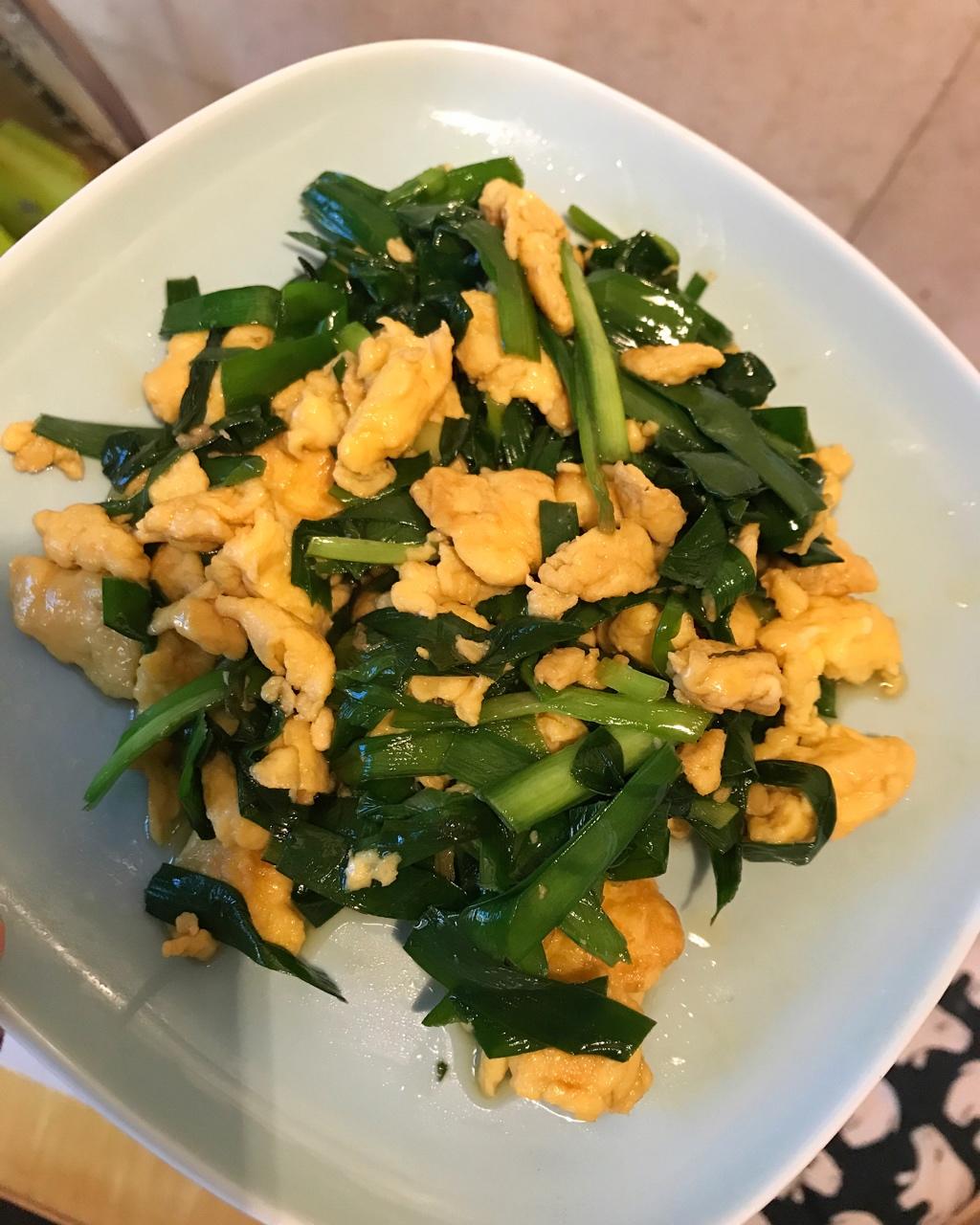 韭菜炒鸡蛋