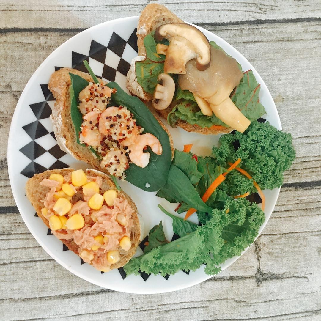 tartine开放式三明治