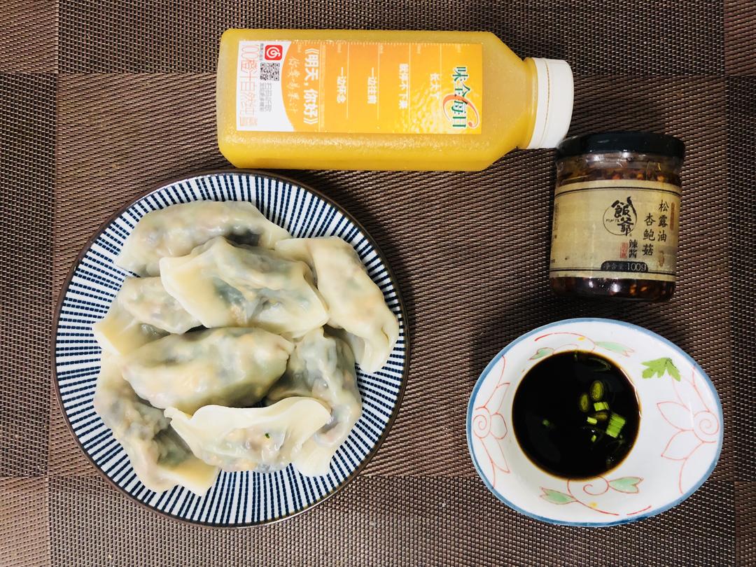 自创好好吃版五色饺