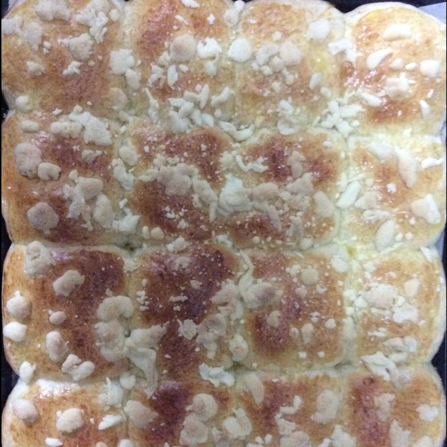 奶香酥粒面包